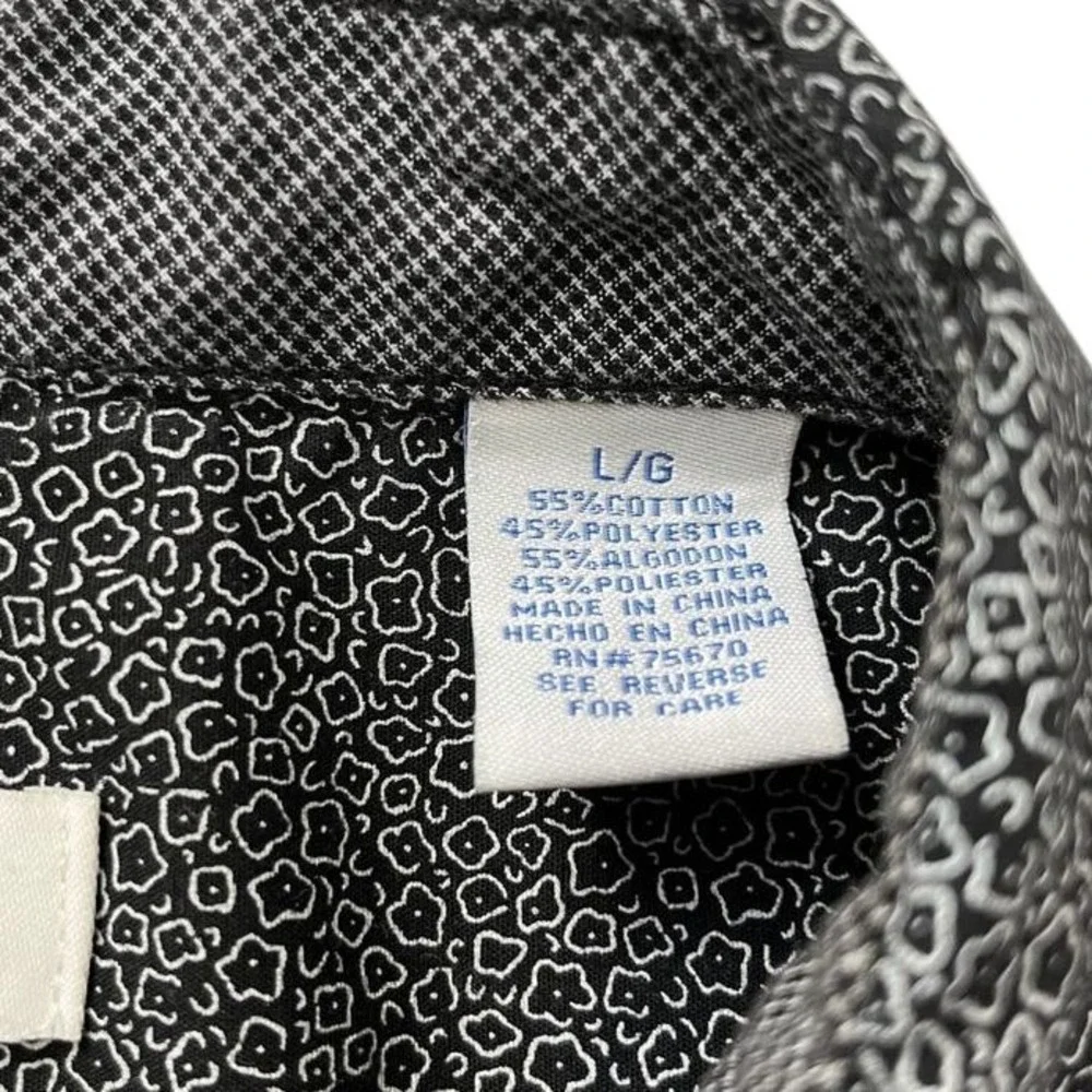 Michael Brandon Mens Patterned Casual Button Down Shirt, Michael Brandon 527